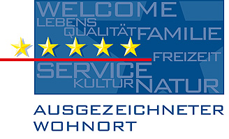 Logo Auszeichnung für Ausgezeichneter Wohnort der IHK Würzburg-Schweinfurt
