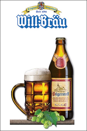 Pilgerstoff - eine besondere Bier-Spezialität aus dem Brauhaus Will-Bräu.