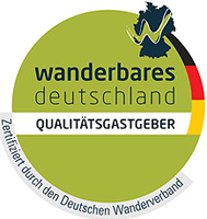 Logo Wanderbares Deutschland - Zertifiziert durch den Deutschen Wanderverband