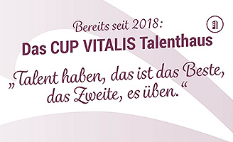 Link zum Prospekt CUP VITALIS Talenthaus